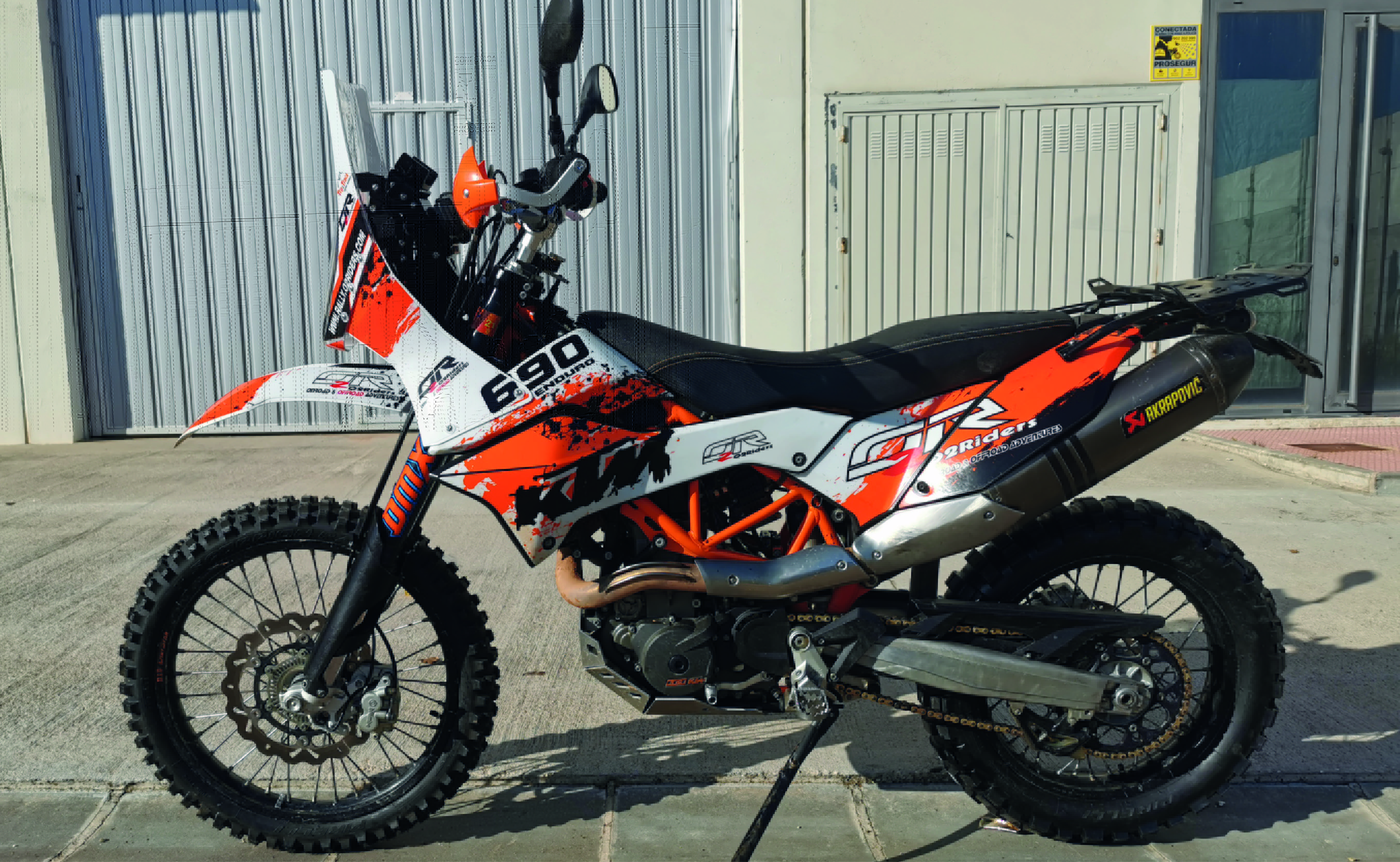 ktm 690 enduro kit rally